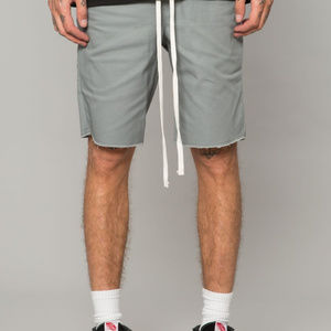 Titanium Twill Drop Crotch Shorts